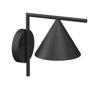 FLOS OUTDOOR lampe murale applique d'extérieur CAPTAIN FLINT WALL OUTDOOR 2700K (Noir - Métal)