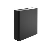 FLOS OUTDOOR lampe murale applique pour extérieur CLIMBER 175 UP & DOWN SPOT (noir 2700K - aluminium et verre)