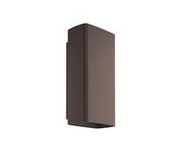 FLOS OUTDOOR lampe murale applique pour extérieur CLIMBER 87 DOWN FLOOD (Deep brown 2700K - aluminium et verre)