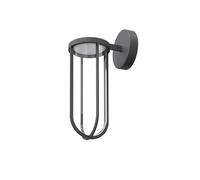 FLOS OUTDOOR lampe murale IN VITRO WALL 2700K NO DIMMABLE (Anthracite - aluminium et verre)