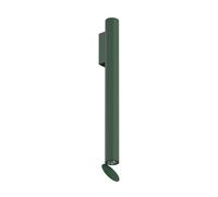 FLOS OUTDOOR lampe murale pour l'extérieur FLAUTA RIGA H 500 mm (3000K, vert forêt - Aluminium)