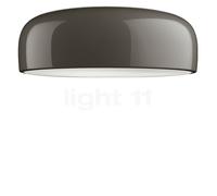 Flos Smithfield Plafonnier LED mudgrey - Push Ce luminaire comporte des modules à LED prémontés de classes énergétiques A A++, A+, A