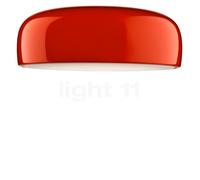 Flos Smithfield Plafonnier LED rouge - push Ce luminaire comporte des modules à LED prémontés de classes énergétiques A A++, A+, A