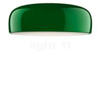 Flos Smithfield Plafonnier LED vert - push Ce luminaire comporte des modules à LED prémontés de classes énergétiques A A++, A+, A
