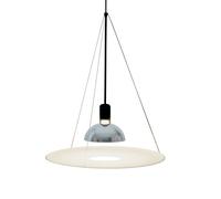 Flos Suspension Frisbi Verre opale blanc