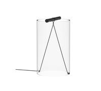 Flos To-Tie T2 Tisch-/Bodenleuchte, noir mat