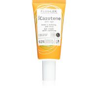 FlosLek Laboratorium Beta Carotene crème yeux anti-enflures et anti-rides à la caféine 30 ml