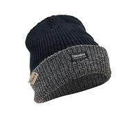 Floso - Bonnet Thermique Thinsulate (3M 40g) - Adulte Unisexe (Taille Unique) (Noir/Gris)