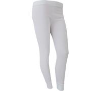 FLOSO Caleçon thermique femme, long THERM128 (hanches : 76-81cm (34-36)) (Blanc)