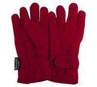 Floso - Gants thermiques en polaire Thinsulate - Fille (9-12 ans) (Rouge)