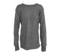 FLOSO Maillot de corps thermique enfant manches longues unie THERM127 (poitrine : 46-51cm (2-3 ans)) (gris charbon)