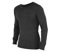 Floso - T-Shirt Thermique à Manches Longues - Homme (S) (Gris foncé)