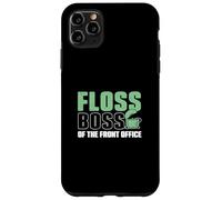 Floss Boss of The Front Office Réceptionnistes dentaires drôles Coque pour iPhone 11 Pro Max