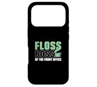 Floss Boss of The Front Office Réceptionnistes dentaires drôles Coque pour iPhone 17 Pro