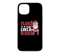 Floss Like A Boss Funny Santa Claus Joyeux Noël Coque pour iPhone 13