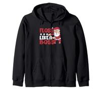 Floss Like A Boss Funny Santa Claus Joyeux Noël Sweat à Capuche