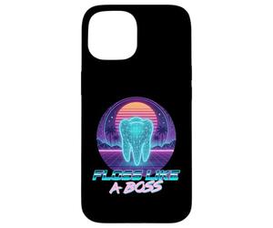 Floss Like A Boss Hygiène Dentaire Orthodontiste Dentiste Coque pour iPhone 15