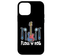 Floss Rock and Roll Dentiste Dentaire Bureau Humour Musique Coque pour iPhone 12 Mini