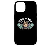 Floss Rock and Roll Dentiste Dentaire Bureau Humour Musique Coque pour iPhone 14