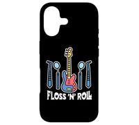 Floss Rock and Roll Dentiste Dentaire Bureau Humour Musique Coque pour iPhone 17