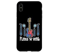 Floss Rock and Roll Dentiste Dentaire Bureau Humour Musique Coque pour iPhone XS Max