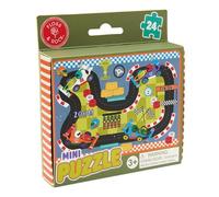 Floss & Rock Cars Mini puzzle 24 pièces Multicolore 34 x 24 cm
