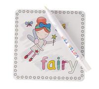 FLOSS & ROCK FLS40P3604 - MAGIC WATER COLOUR-IN CARDS RAINBOW FAIRY