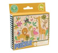 Floss & Rock Jungle Mini Puzzle, 24 pièces, 34 x 24 cm, multicolore
