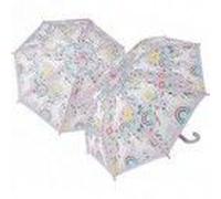 Floss & Rock Parapluie À Changement De Couleur - Licorne Arc-En-Ciel, 66 X 60 Cm