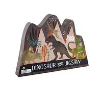 Floss & Rock Puzzle dinosaure 80 pièces en forme de dinosaure