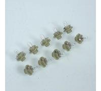 Flosser 10 ampoule avec culot en plastique olive 12V 1.3W BX8.4d 479103 1/4 tour