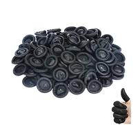 FLOTRUTE 250-350 PCS Doigtiers en Latex Antistatiques, Housses de Protection des Doigts, Gardant Votre Pansement Sec et Propre