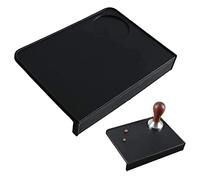 FLOTRUTE Tapis de Tamper à café en Silicone, pour Expresso avec Bords d'angle et Support pour Station de tamp, pour Accessoires Portafilter Barista