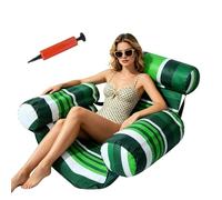 Flottant Piscine,Siège Gonflable Robuste Réglable Portable avec Pompe À Air - Hamac De Piscine pour Adultes - pour Femmes Hommes Eau mer Plage étang rivière extérieur intérieur Camping Dehors
