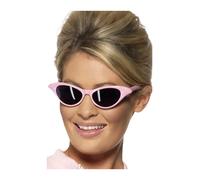 Flottant Rock & Roll Femmes Rose 1950s Lunettes de Soleil Accessoire Déguisement