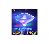 Flottant sous l'eau rvb led disco light flash show piscine hot tub spa lampe - blanc