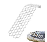 Flottante Bee Island - Mangeoire flottante en forme de papillon | Échelle pliable anti-chute | Utilisation pour les tasses à abeilles pour le jardin | Île flottante imprimée | Abreuvoir pour abeilles