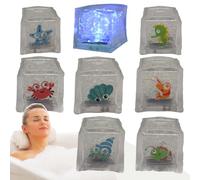 Flottants LED - Lumières lumineuses pour boissons, jouets aquatiques | Mini carrés qui changent de couleur pour piscines, fêtes, divertissements d', jeux de, usage domestique