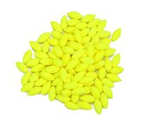 Flotteur, 100pcs Glow Rig Perles pour le matériel de pêche pour les amateurs de pêche en mer / Pêche fraîche pour la pêche Débutant pour un environnement de faible luminosité pour les(yellow, 12)