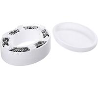 Pontec PondoPolar 41891 Support Anti-Gel pour étang de Jardin, étang de Natation, étang à Poissons, Piscine/Protection Contre Le Gel Simple et Efficace en Hiver, Taille L, Blanc.