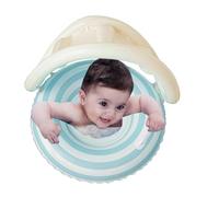 Flotteur Bébé Piscine - Bouée Sécurité Enfant Débutant Gonflable - Flotteur Sucette avec Protection Solaire pour Jeux Extérieur Plage Lac Piscine