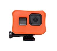 Flotteur Coque pour GoPro 8 - Flotteur pour GoPro Hero 8 Noir - Accessoire flottant antiencreur flottant pour les sports nautiques - Orange