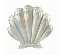 Flotteur Coquillage Photogénique | Finition Iridescente Multicolore, Étanche, pour Plage