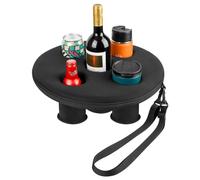 Flotteur de boisson de piscine - Flotteurs pour piscine, porte-gobelet de plage d'été, flotteur à 5 trous pour jacuzzi, sous-verre flottant pour piscine, porte-boissons flottant pour piscine, tasse