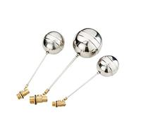 Flotteur de capteur d'eau de fil mâle en laiton, vannes flottantes, 1/2" 3/4" 1", réservoir de contrôle de débit en acier inoxydable/vannes d'expansion robinet à bille flottante(1 pouce)