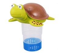 Flotteur de Chlore, Distributeur de Tortue Flottant pour comprimés 1 et 3 Pouces et Support Brome pour Grandes/Petites piscines, Spa, Distributeur