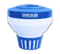 Flotteur de chlore pour piscine 7,6 cm | Flotteur de chlore/brome réglable | Grande capacité de distributeur de chlorinateur flottant conçu pour contenir jusqu'à 5 tablettes de chlore