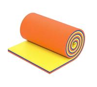 Flotteur de l'eau Tapis de Bain Tapis Flottant en Mousse for Piscine, for Bateau fluvial ou(Yellow Blue Orange)