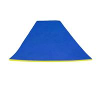 Flotteur de l'eau Tapis de Bain Tapis Flottant for Piscine, lac, Plage, Salon d'été, Matelas en Mousse, Couverture Flottante enroulée for Sports Nautiques(Blue 110x40x3.3cm)