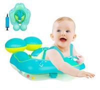 Flotteur de natation gonflable pour bébé de 0 à 6 mois avec siège de 6 à 12 mois pour nouveau-né et bébé de 6 à 12 mois
